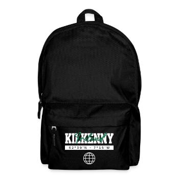 Kilkenny Irland Koordinaten Reise Souvenir - Rucksack - Schwarz - Vorne