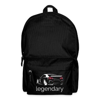 gtr racing legends classic cars Autos - Rucksack - Schwarz - Vorne