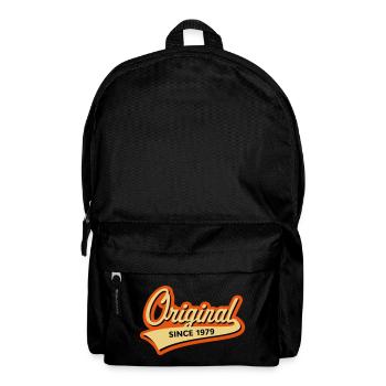Original Since 1979 (Geburtsjahr, Geburtstag / 3C) - Rucksack - Schwarz - Vorne