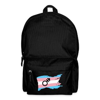 Transsexuel transsexuelle dragqueen cadeau genre - Sac à dos - noir - Devant
