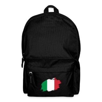 Italy italian flag flag - Backpack - black - Front