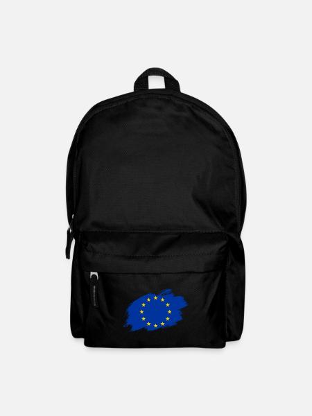 Europe flag flag - Backpack - black