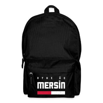 Mersin 33 Türkei Turkiye Geschenk Urlaub TR Türk - Rucksack - Schwarz - Vorne