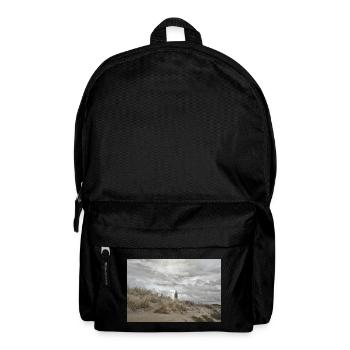 Leuchtturm hinter den Dünen - Rucksack - Schwarz - Vorne