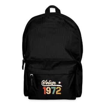 1972 Vintage - Rucksack - Schwarz - Vorne