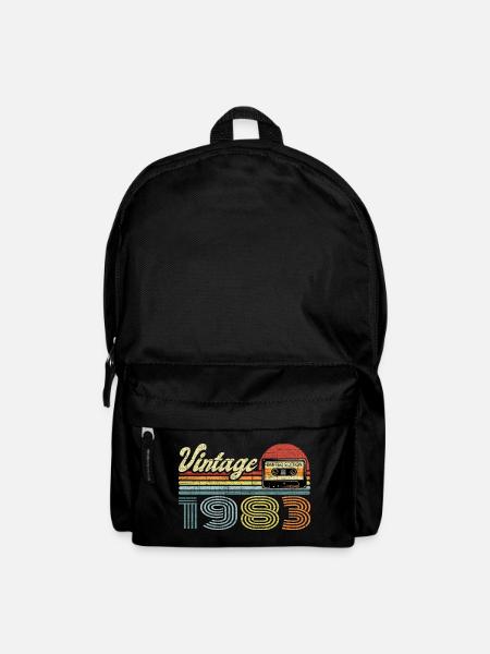 Vintage 1983 Kassette Mixtape - 38. Geburtstag - Rucksack - Schwarz