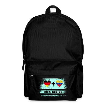 Germany and Venezuela Genial / Gift - Backpack - black - Front