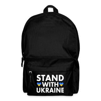 stand with ukraine - Backpack - black - Front