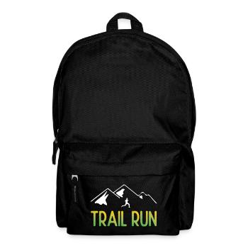 Trail Run - Backpack - black - Front