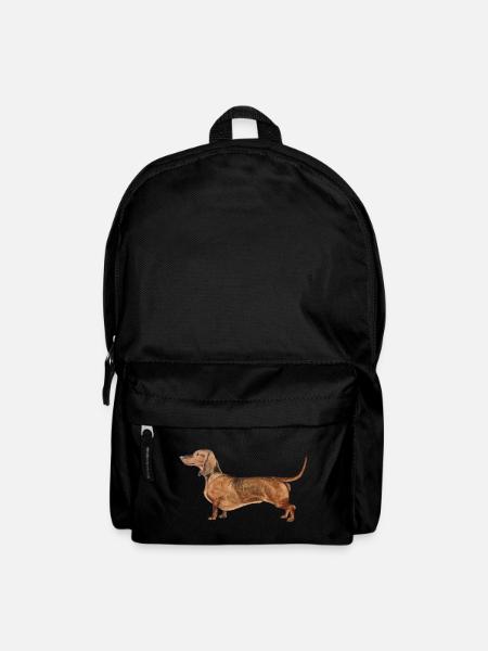 Teckel Shorthair Teckel Teckel - Sac à dos - noir