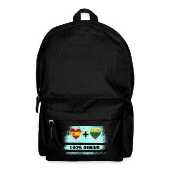 L’Espagne et la Lituanie drasent 100% génie - Sac à dos - noir - Devant