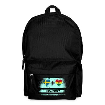 Ghana and Sweden 100% Perfect / Gift - Backpack - black - Front