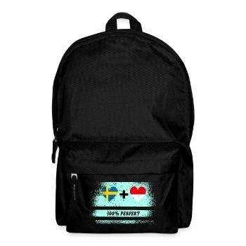 Indonesia and Sweden 100% perfect / gift - Backpack - black - Front