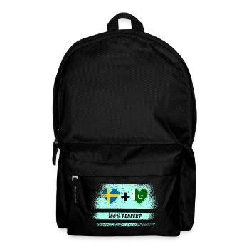 Pakistan and Sweden 100% Perfect / Gift - Backpack - black - Front