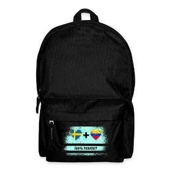 Venezuela and Sweden 100% perfect / gift - Backpack - black - Front