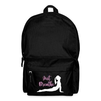 Idée cadeau de yoga - Namaste - Sac à dos - noir - Devant