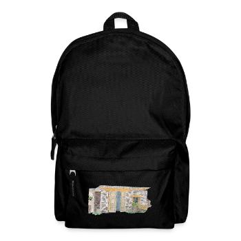 Eifel Outdoor Nationalpark Wandern Heimat Landlieb - Rucksack - Schwarz - Vorne