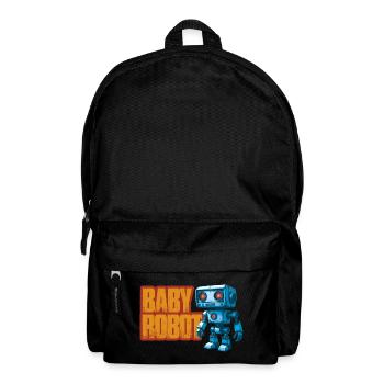 Robot Vintage - Backpack - black - Front