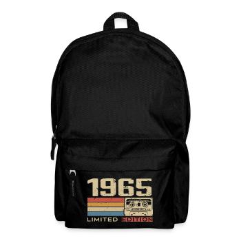 Legenden 1965 Jahrgang 1965 Jubiläum Jahrgang 1965 - Rucksack - Schwarz - Vorne