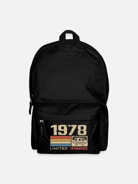 Légendes 1978 Millésime 1978 Jubilé 1978 vintage  - Sac à dos - noir