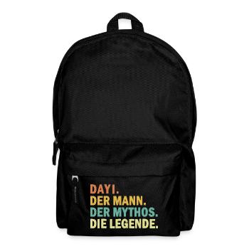 Türk Dayi Oncle. L’homme. Le mythe. La légende - Sac à dos - noir - Devant