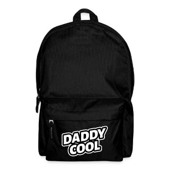 Daddy Cool Dad Dad Father's Day - Backpack - black - Front