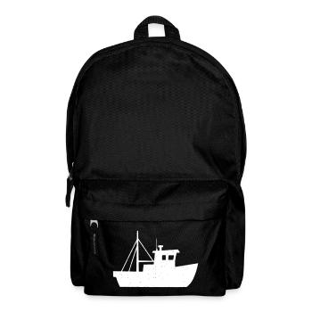 Petit cutter de pêche Kid Vector - Sac à dos - noir - Devant