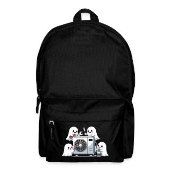 Motif drôle de technique climatique pour les fantômes HVAC d’Halloween - Sac à dos - noir - Devant