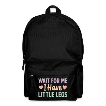 Cute Saying Humor Meme Funny Gift Idea - Backpack - black - Front