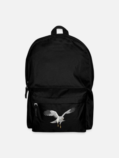Kornweihe Circus cyaneus - Rucksack - Schwarz