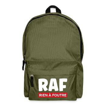 rien à foutre - Sac à dos - vert olive - Devant