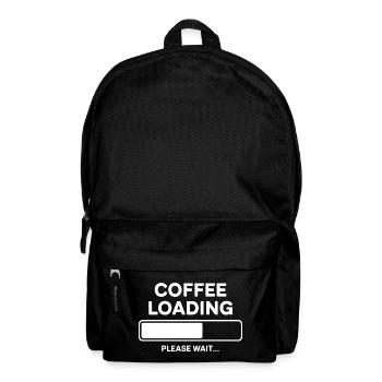 Coffee Loading Please Wait - Rucksack - Schwarz - Vorne