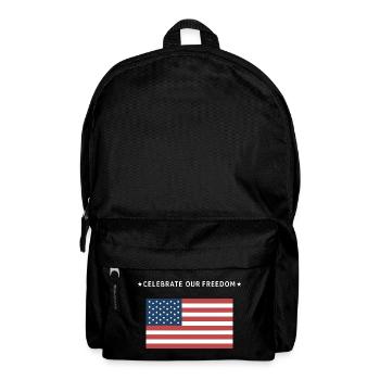Liberty American Flag - Backpack - black - Front