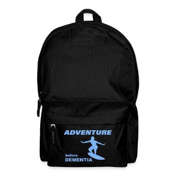 AVENTURE DE SURF - Sac à dos - noir - Devant
