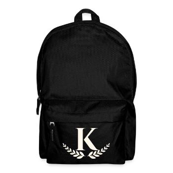 K - Rucksack - Schwarz - Vorne