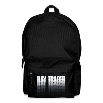Day Trader Marché boursier Trader boursier - Sac à dos - noir - Devant