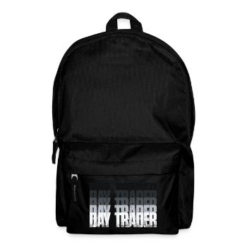 Day Trader Marché boursier Trader boursier - Sac à dos - noir - Devant