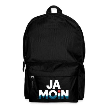Ja Moin Norddeutschland Hamburg Gamer Meme Moin - Backpack - black - Front
