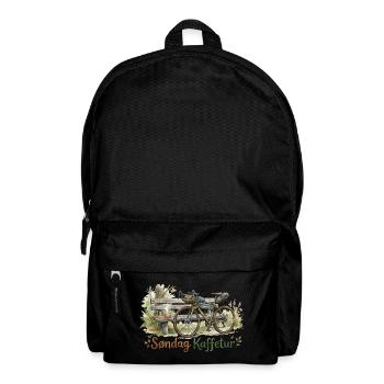 Søndag Kaffetur Watercolor Gravel Bike - Backpack - black - Front