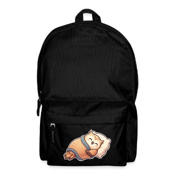 Owl Sleeping - Backpack - black - Front