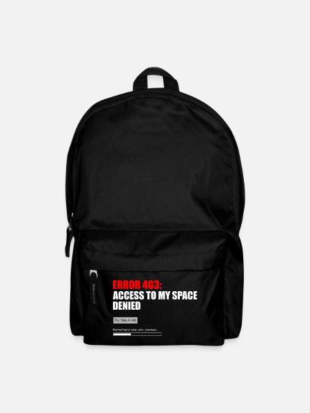 Fehler 403 Zugriff verweigert - Rucksack - Schwarz