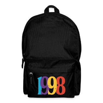 Geboren 1998 Geburtstagsgeschenk Geburtstag 98 - Rucksack - Schwarz - Vorne