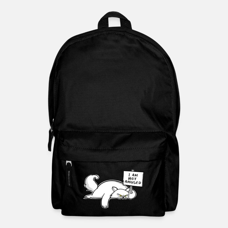 Angry Cat - Backpack - black
