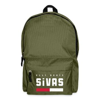 Sivas 58 - Backpack - olive green - Front