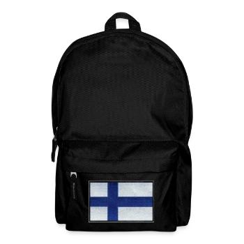 Drapeau finlande - Sac à dos - noir - Devant
