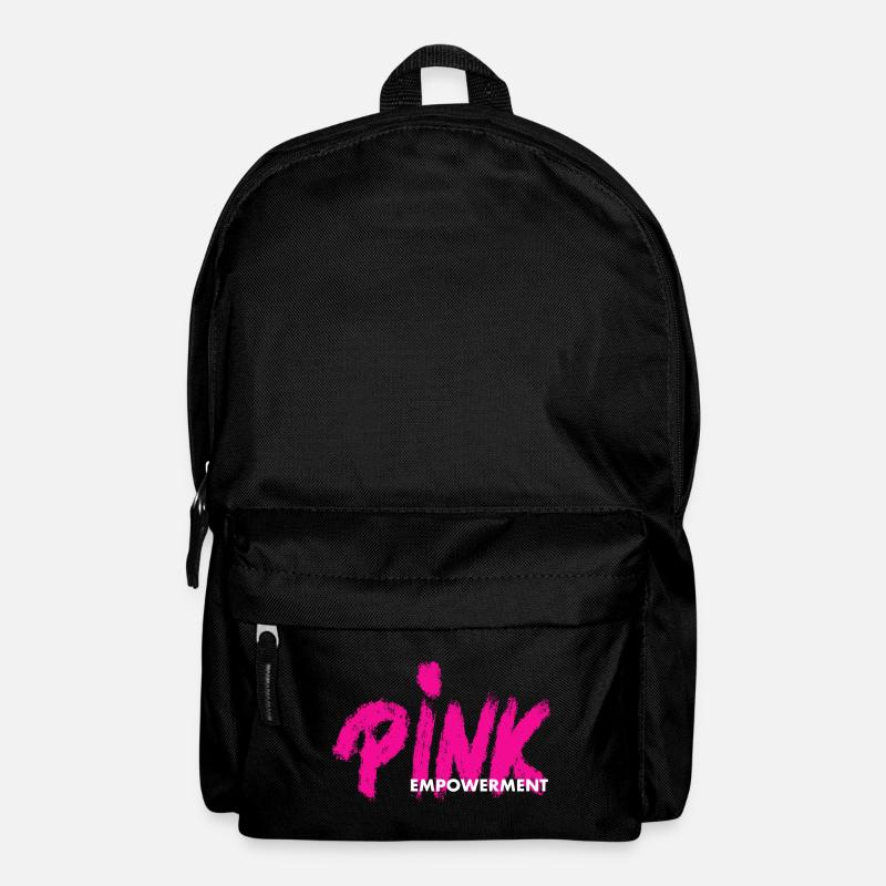 PINK Empowerment/ pink ribbon - Rucksack - Schwarz