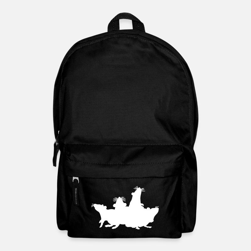Ratpack Rats Motif - Backpack - black