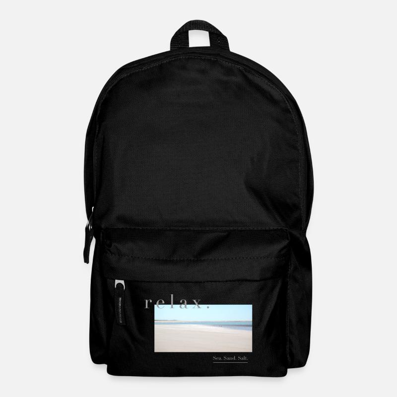 Relax – Sea Sand Salt - Rucksack - Schwarz