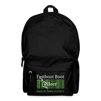 Fastboot Boot une bière - Sac à dos - noir - Devant