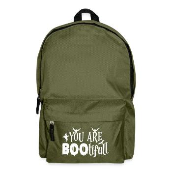 TU ES BEAU - Sac à dos - vert olive - Devant